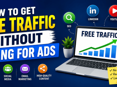 How To Get Free Traffic Without Paying For Ads
